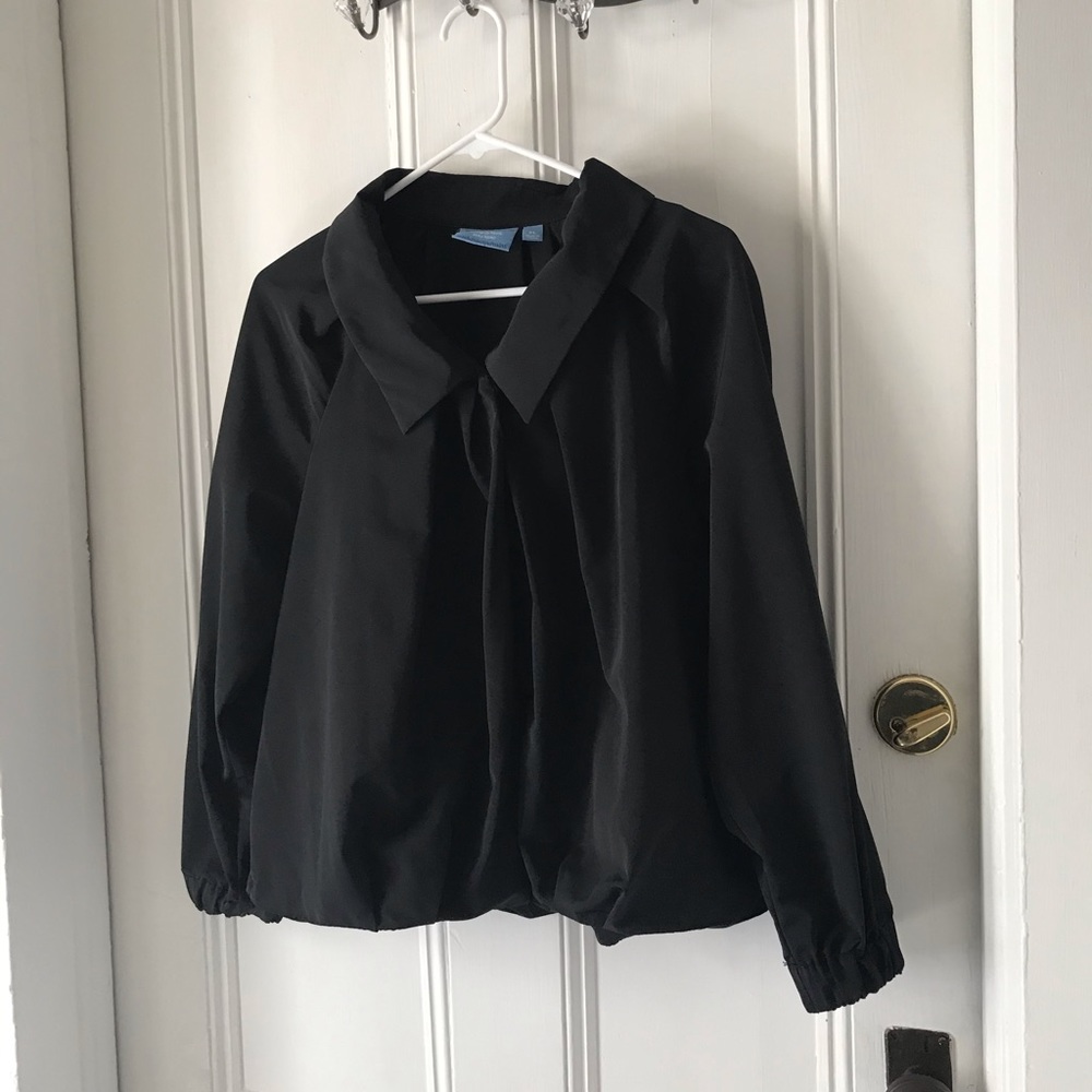 Vera Wang Cropped Rain Coat
